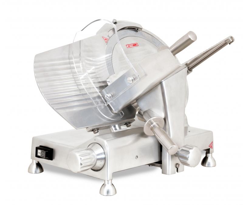 12-inch Belt-Driven Meat Slicer with Blade Locker 1 12-inch Belt-Driven Meat Slicer with Blade Locker